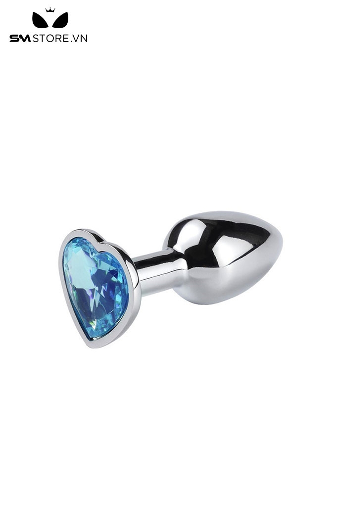 SMT087 - butt plug hình trái tim đủ 5 size phích cắm hình thoi