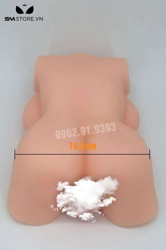 SMT1070 - Búp bê tình dục silicon nửa người có âm đạo và ngực nở