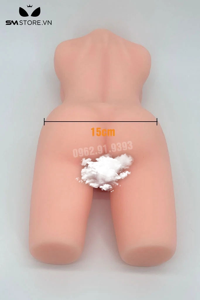 SMT1074 - Búp bê tình dục nửa thân không tay có ngực và mông dài 44cm