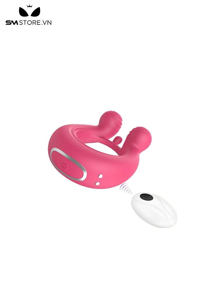 SMT1207 - Vòng rung tình yêu silicon đường kính 6.6cm điều khiển xa