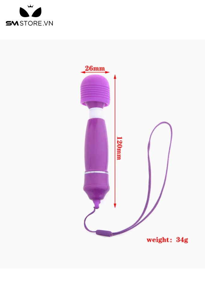 SMT1464 - Chày rung mini dài 120mm chất liệu silicon chống nước