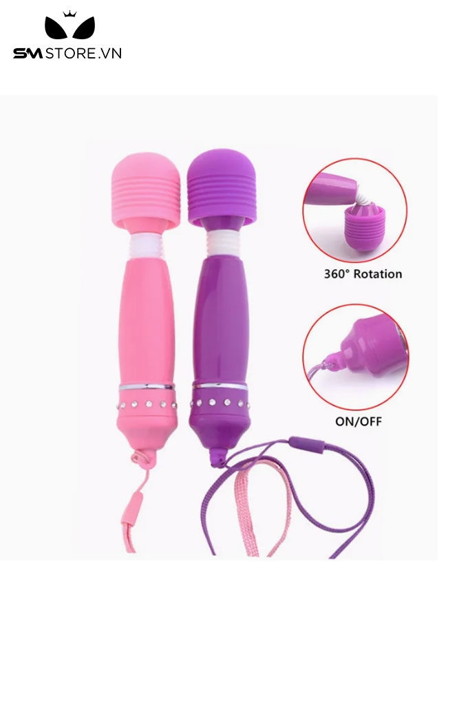 SMT1464 - Chày rung mini dài 120mm chất liệu silicon chống nước