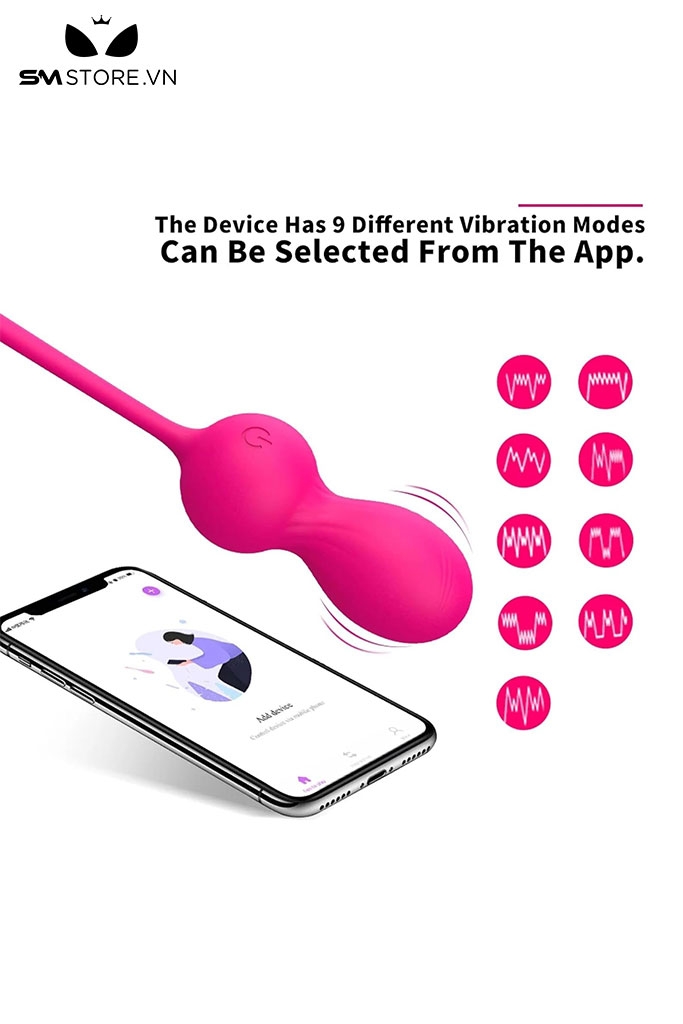 SMT1479 - Máy rung silicon se khít âm đạo dài 215cm có 9 chế độ