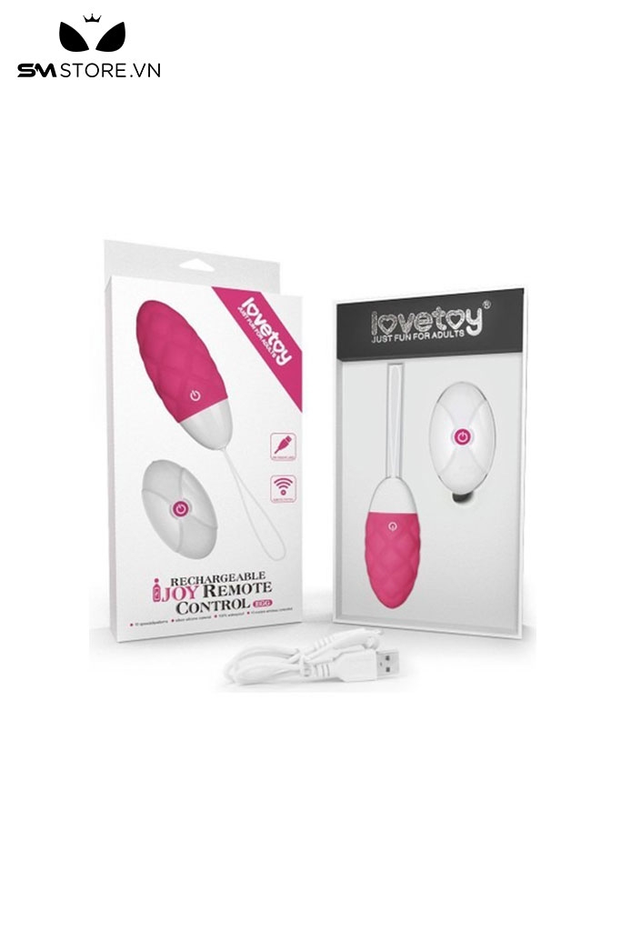 SMT1480 - Trứng rung Lovetoy điều khiển từ xa có 10 chế độ sạc pin