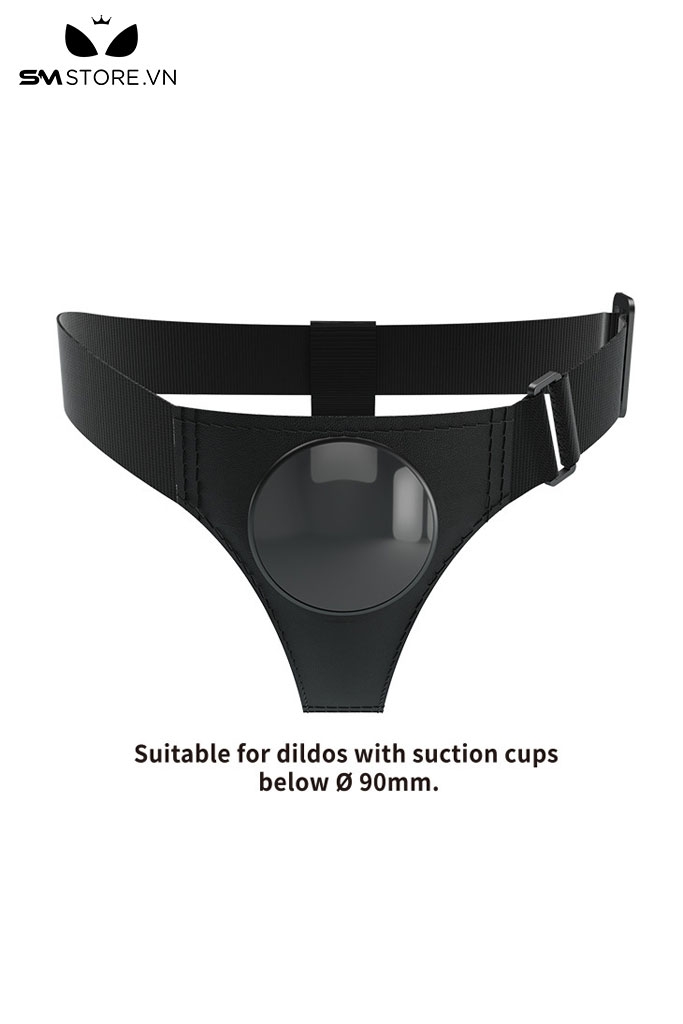 SMT1559 - Đai đeo dương vật có lỗ 9 cm vòng eo 58-64cm