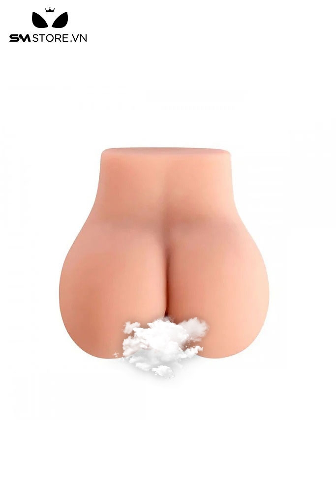SMT2089 - Mông giả nguyên khối có 2 lỗ âm đạo và hậu môn dài 16.5cm