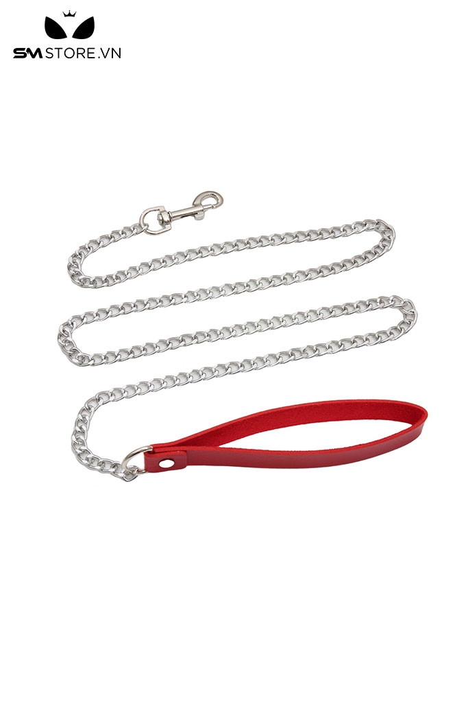 SMT221 - Dây xích SM dài 1,2 m thiết kế tay cầm chất liệu da PU