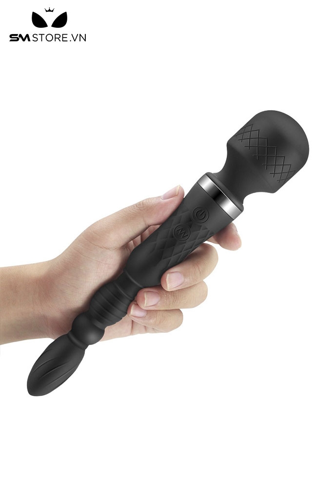 SMT2968 - Chày rung tình yêu 2 đầu có 30 chế độ sạc USB dài 24.5cm