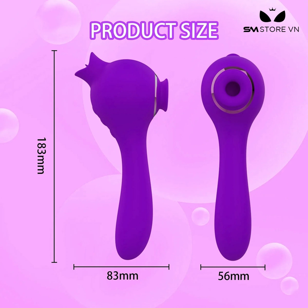 SMT2987 - Máy rung hút có 10 tần số dài 183mm sạc điện