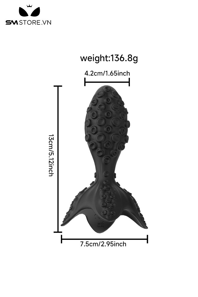 SMT2995 - Máy rung hậu môn có xúc tu bạch tuộc điều khiển xa