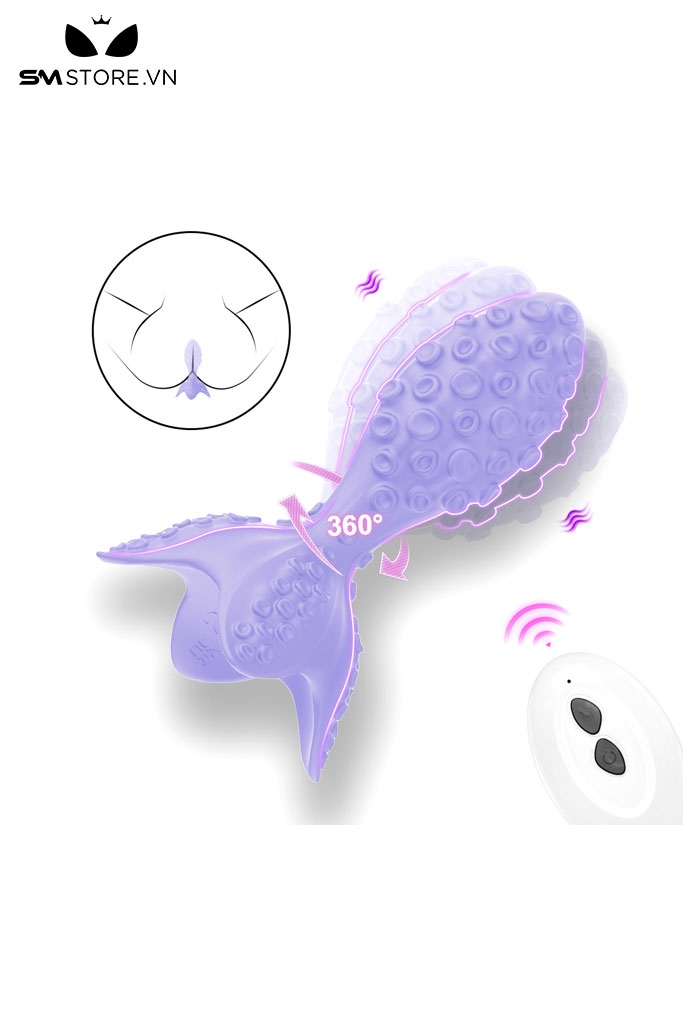 SMT2995 - Máy rung hậu môn có xúc tu bạch tuộc điều khiển xa