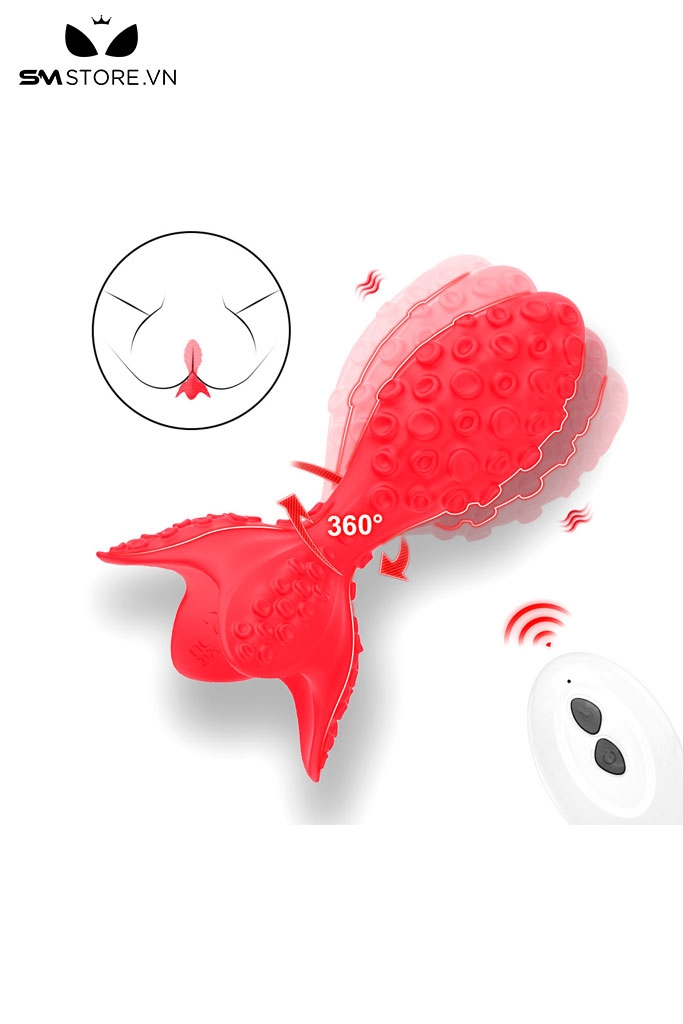 SMT2995 - Máy rung hậu môn có xúc tu bạch tuộc điều khiển xa