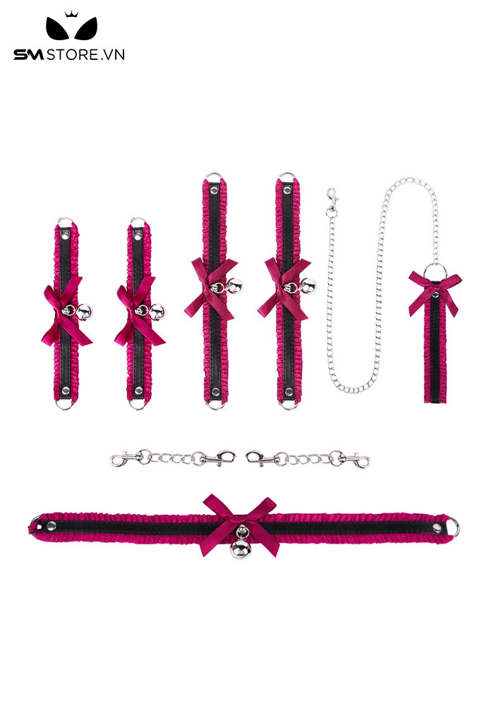 SMT3005 - Set 4 món cố định tư thế gắn nơ ruy băng và chuông