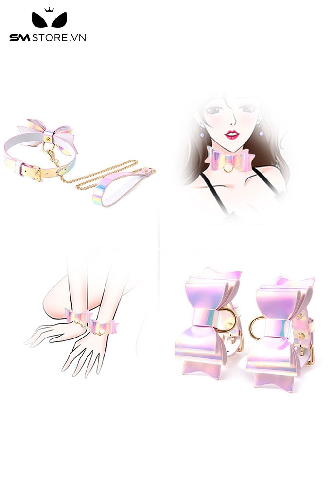 SMT3006 - Bộ 5 món cố định tư thế màu laser thay đổi 7 sắc cầu vồng