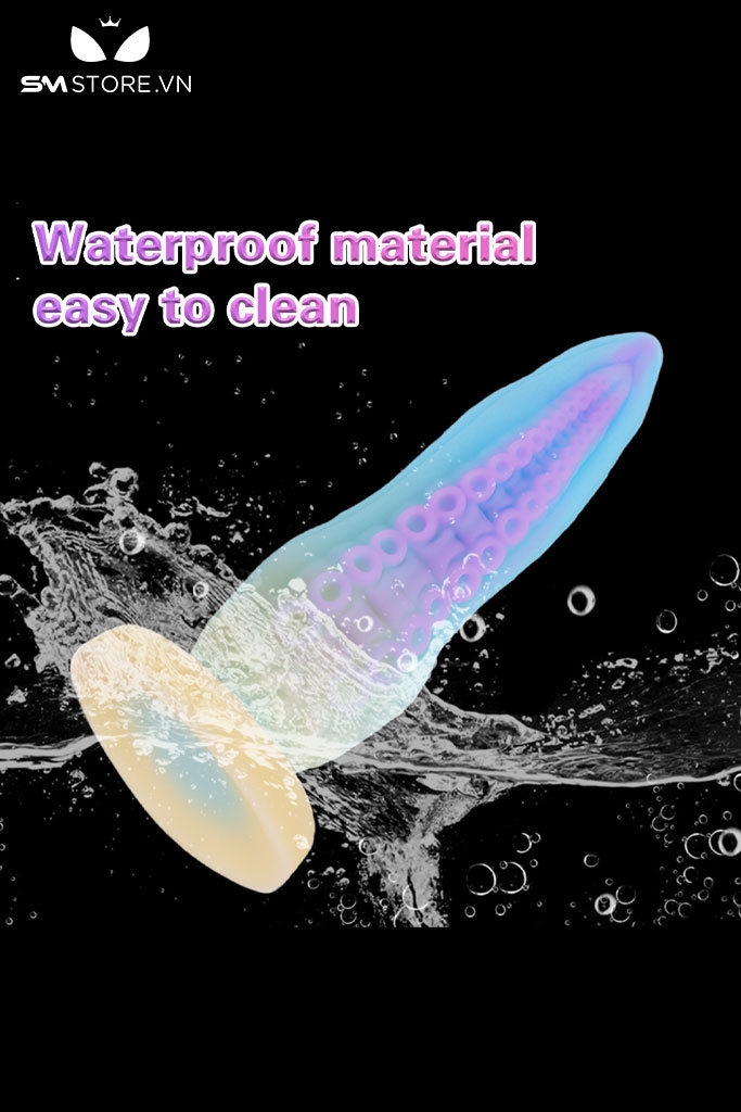 SMT3012 - Đồ chơi hậu môn có xúc tu bạch tuộc silicon có thể bẻ cong