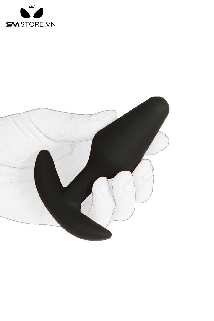 SMT3044 - Butt plug đồ chơi hậu môn silicon hai điện cực dài 10cm