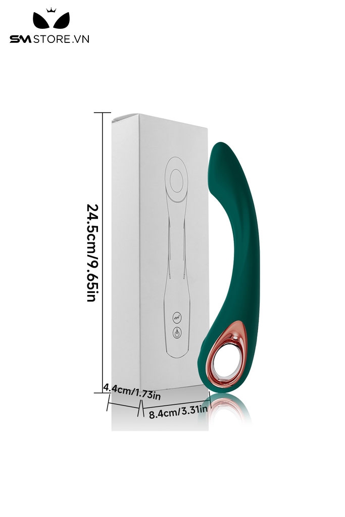 SMT3053 - Dương vật giả rung cầm tay có 10 chế độ dài 21.8cm