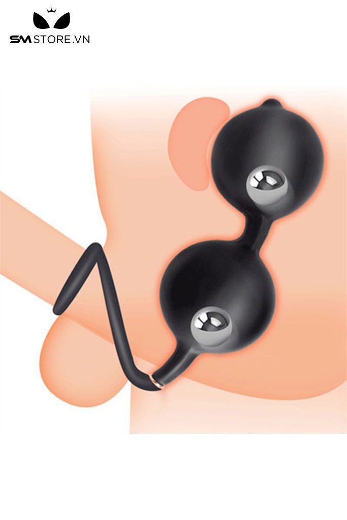 SMT3054 - Anal pump thiết kế 2 nấc kèm vòng corcking đeo dương vật