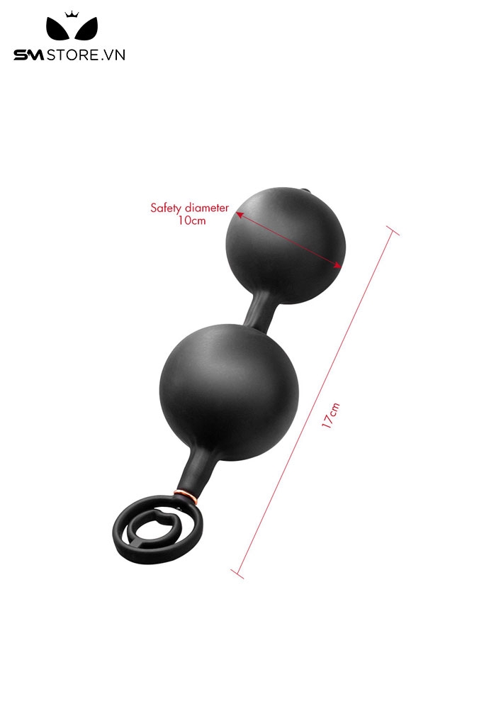 SMT3054 - Anal pump thiết kế 2 nấc kèm vòng corcking đeo dương vật