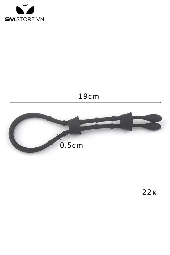 SMT3096 - Vòng đeo tinh hoàn có nấc điều chỉnh chất liệu silicon dài 19cm
