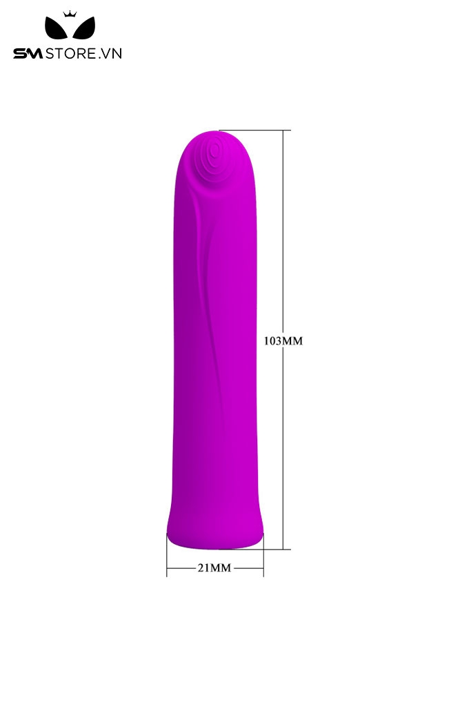 SMT3102 - Trứng rung cực mạnh Pretty Love có 12 tần số dài 103mm