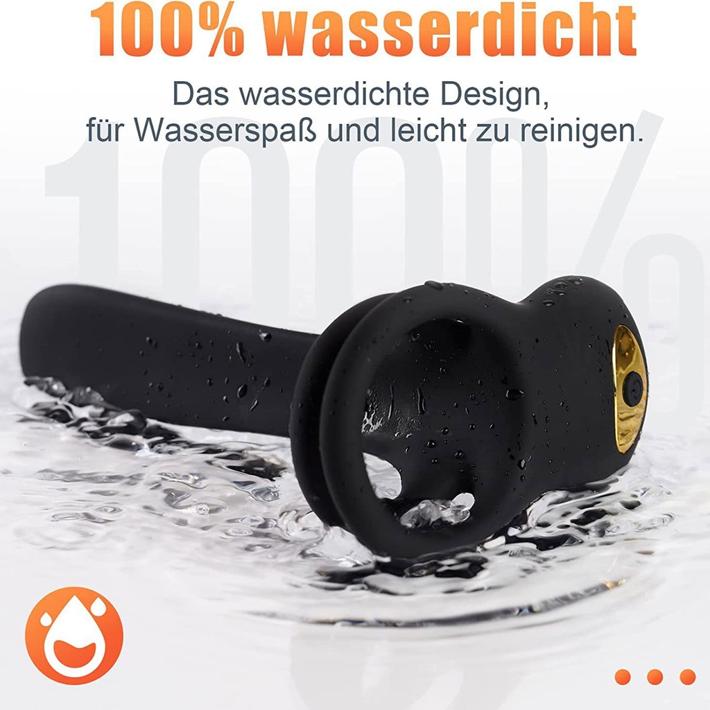 SMT3114 - Vòng rung đeo gốc dương vật điều khiển từ xa dài 14cm