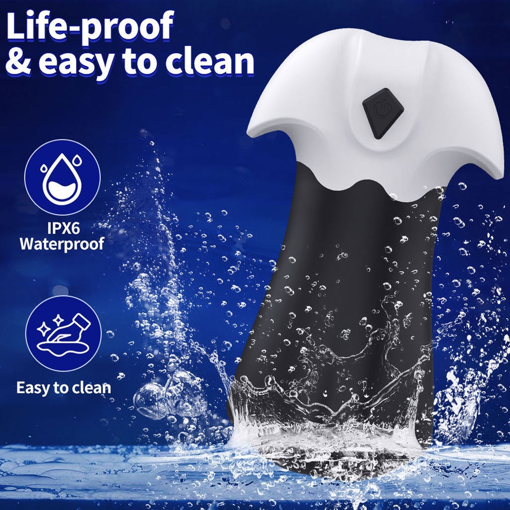 SMT3136 - Cốc thủ dâm có rung trong có nhiều gai nổi bằng silicon mềm