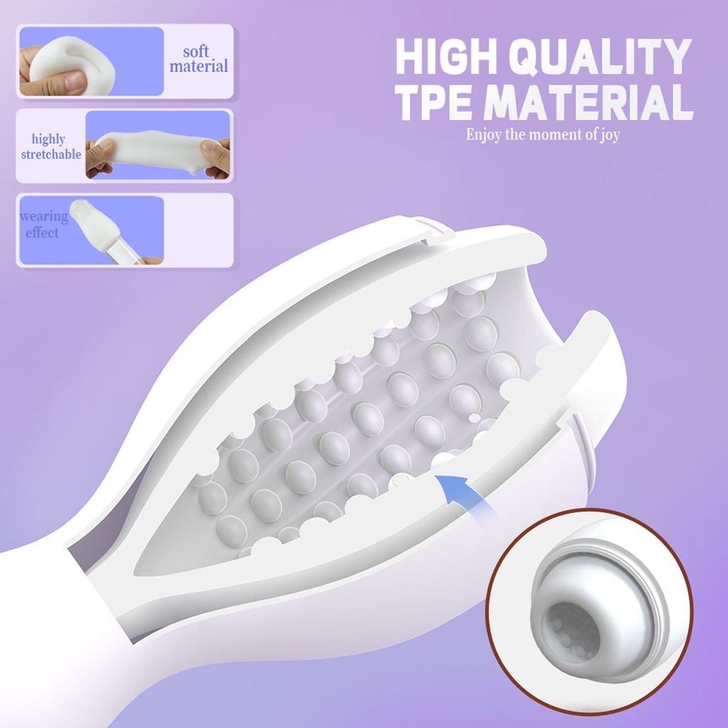 SMT3138 - Cốc thủ dâm mini silicon ngụy trang bowling có thể tháo rời