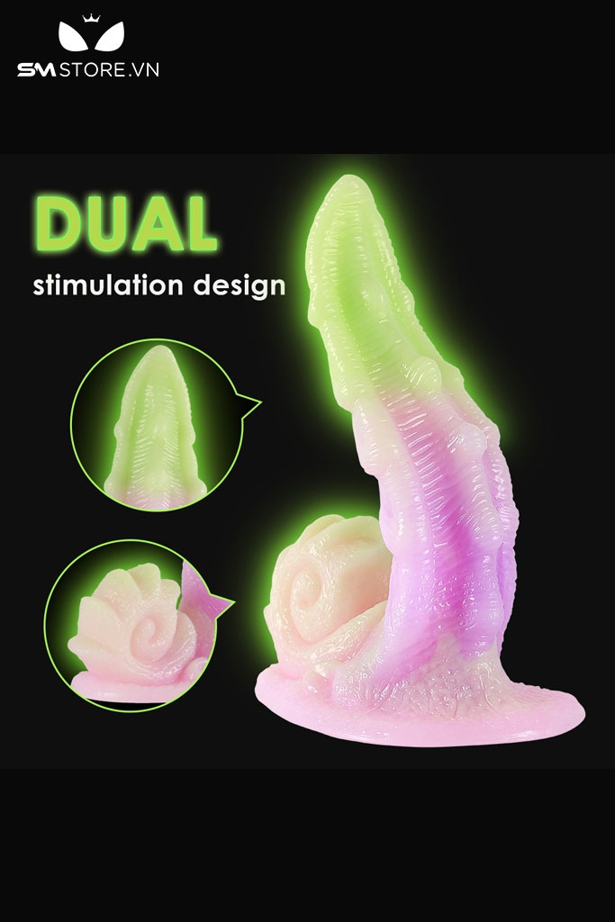 SMT3164 - Dương vật giả monster ngụy trang con ốc sên dài 20cm