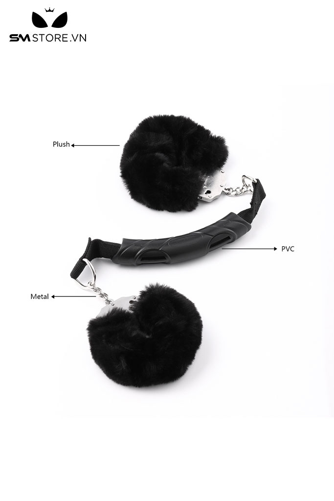 SMT3177 - Còng tay tình yêu dạng lông mềm mịn có nấc điều chỉnh