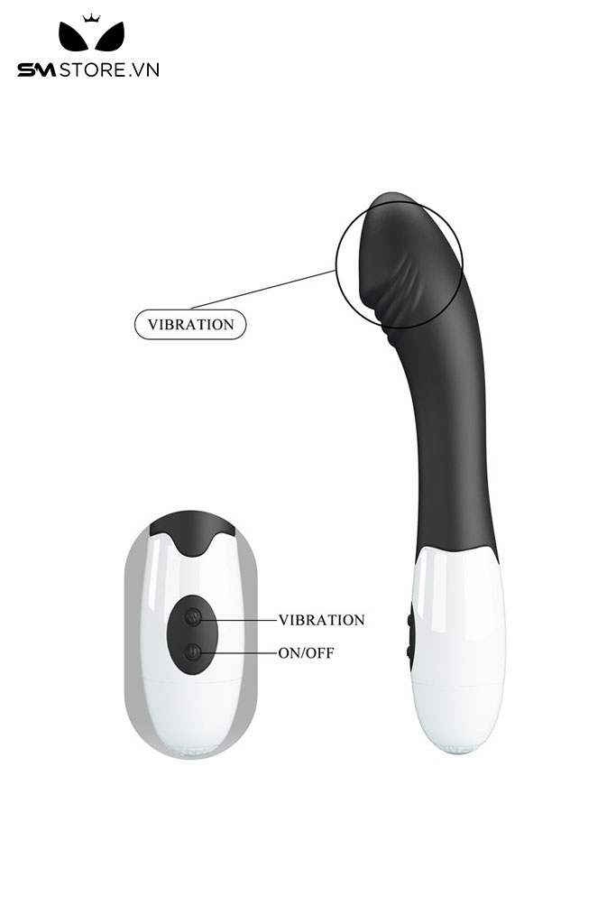 SMT3178 - Máy rung đầu dương vật Pretty Love silicon có 30 tần số