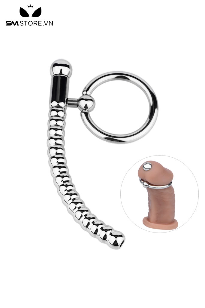 SMT3207 - Dụng cụ thông niệu đạo inox dạng chuỗi hạt mix vòng đeo cu