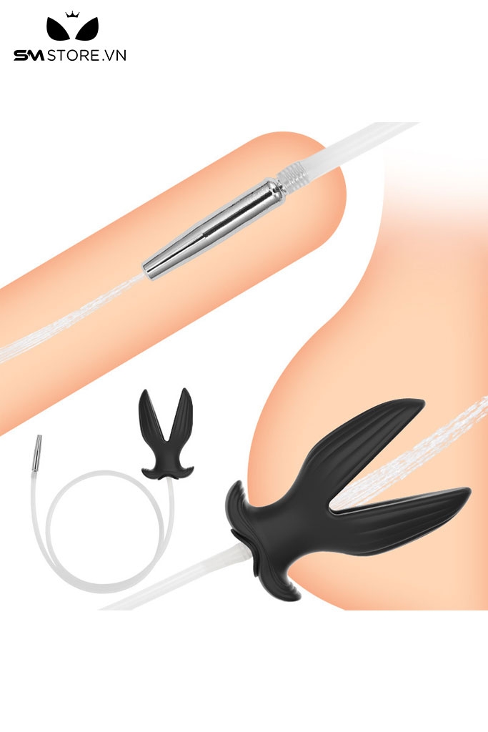 SMT3214 - Dụng cụ thịt rửa hậu môn hình cánh hoa có dây nối tháo rời