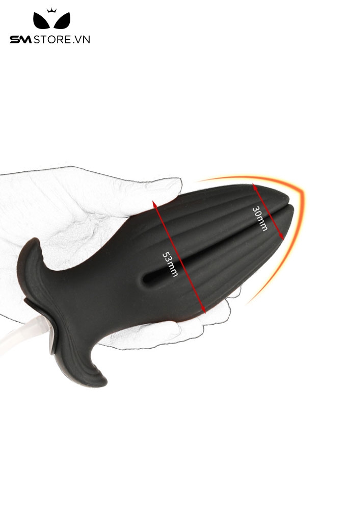 SMT3214 - Dụng cụ thịt rửa hậu môn hình cánh hoa có dây nối tháo rời