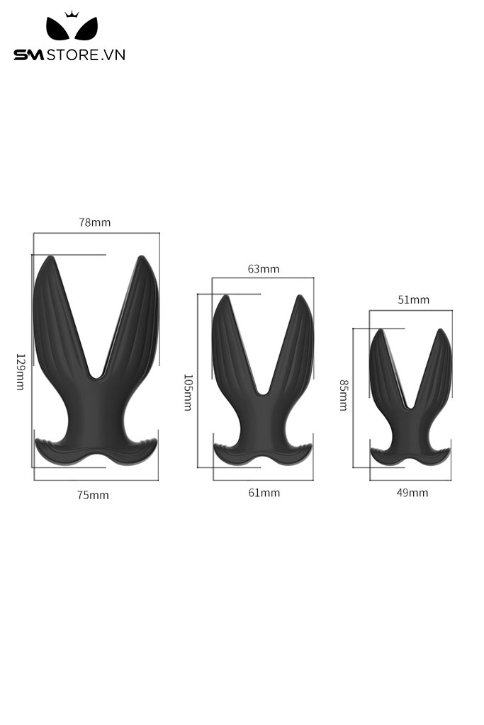 SMT3214 - Dụng cụ thịt rửa hậu môn hình cánh hoa có dây nối tháo rời