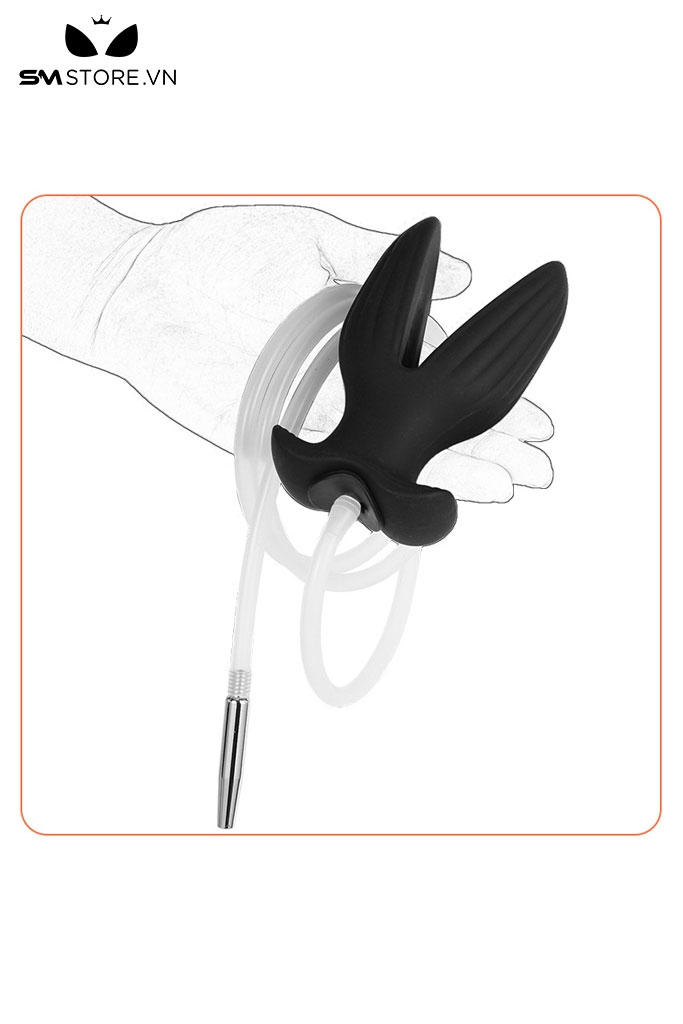 SMT3214 - Dụng cụ thịt rửa hậu môn hình cánh hoa có dây nối tháo rời