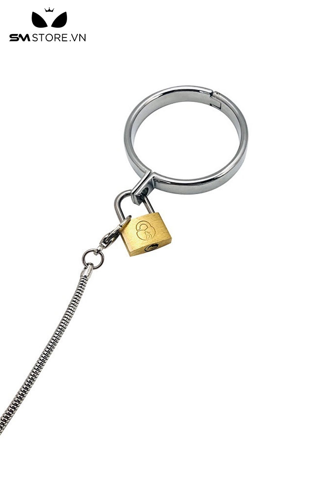 SMT3217 - Vòng đeo cu inox cao cấp có dây xích không giả có 2 kích cỡ