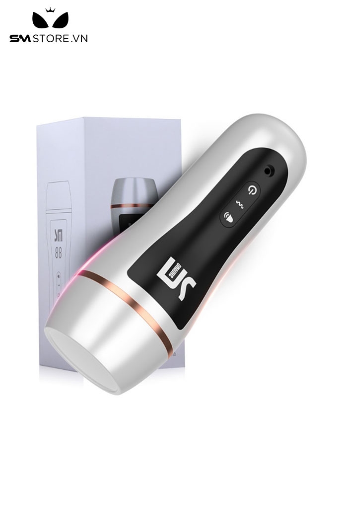 SMT3236 - Cốc thủ dâm silicon có rung silicon và 10 kiểu rung