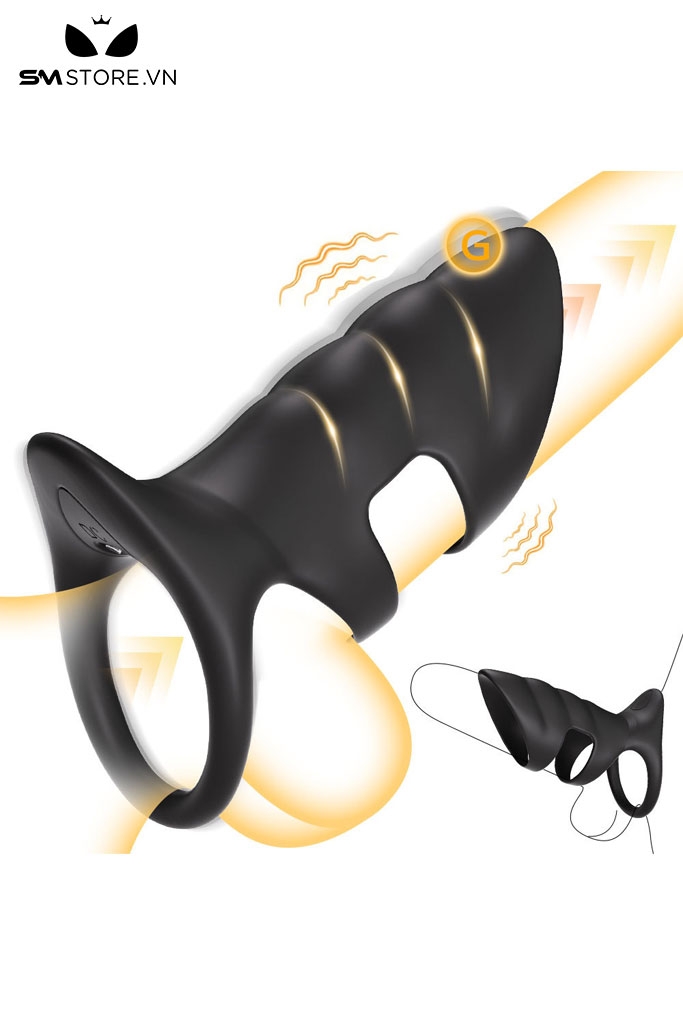 SMT3248 - Vòng đeo dương vật chống xuất tinh sớm dài 125mm