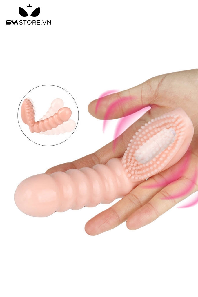 SMT3253 - Ngón tay rung có gai mềm có vân ngang dài 16cm