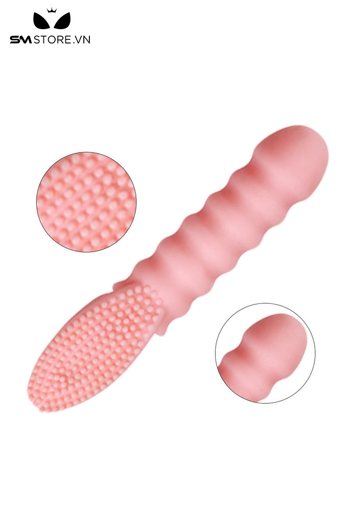 SMT3253 - Ngón tay rung có gai mềm có vân ngang dài 16cm