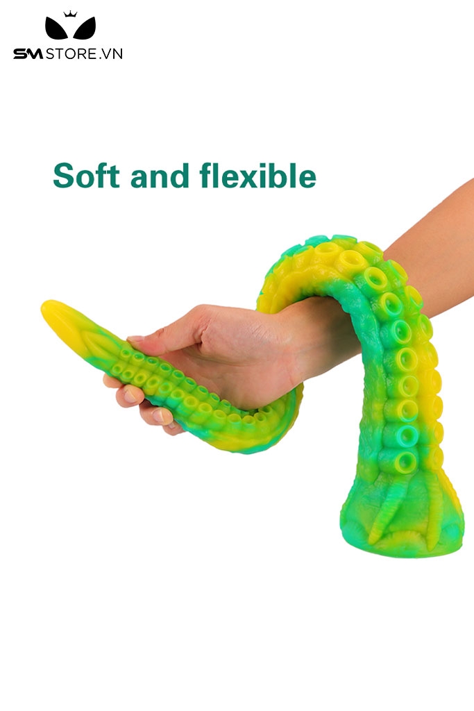 SMT3257 - Anal long xúc tu bạch tuộc silicon mềm dài 45 và 55cm