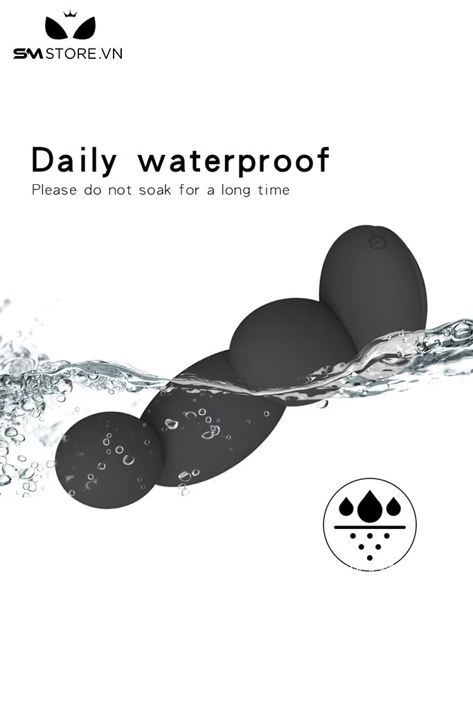 SMT3261 - Anal bead có 10 chế độ rung điều khiển từ xa dài 13cm