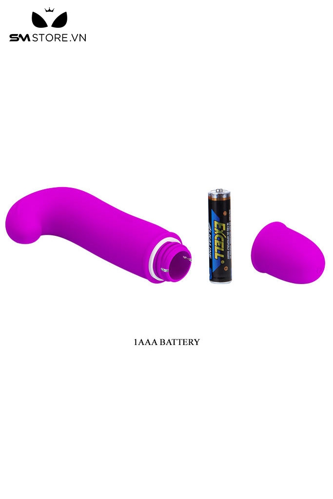 SMT3291 - Máy rung silicon Pretty Love hình gậy chữ C dài 106mm