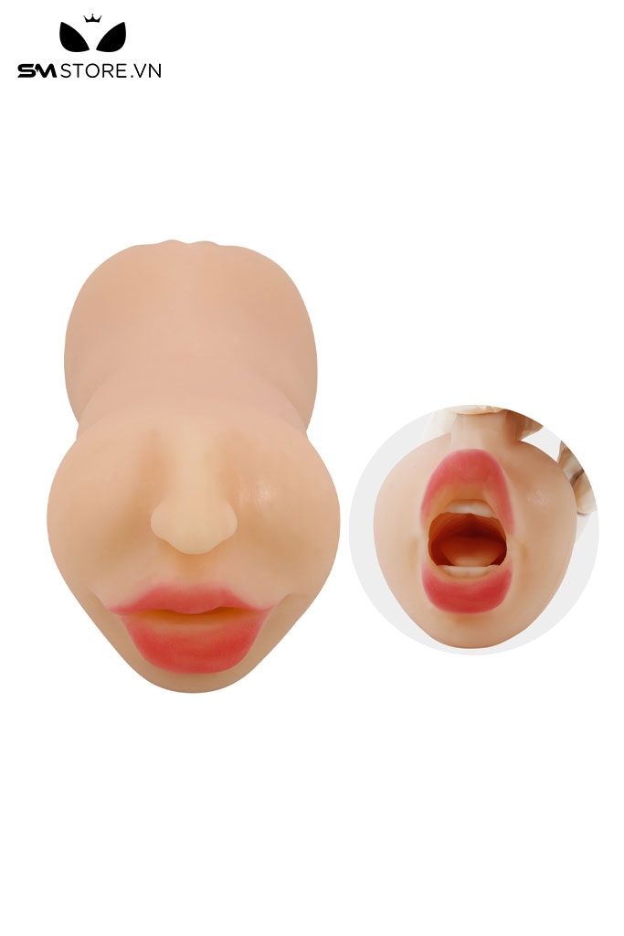 SMT3312 - Âm đạo giả cầm tay Pretty Love có môi miệng hở dài 17cm