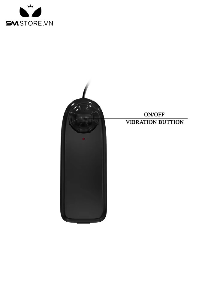 SMT3330 - Cu giả bắn tinh có rung silicon đàn hồi và gân nổi quanh dài 188mm