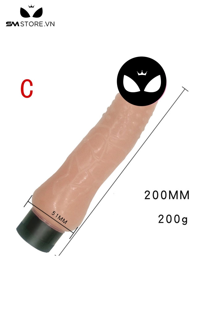SMT3348 - Máy rung đầu dương vật silicon mềm có bi nổi bao quanh