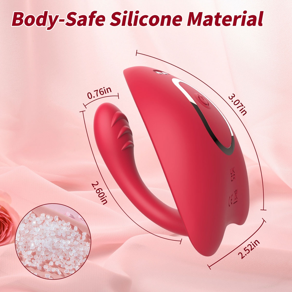 SMT3378 - Quần lót rung có đầu dương vật silicon điều khiển từ xa