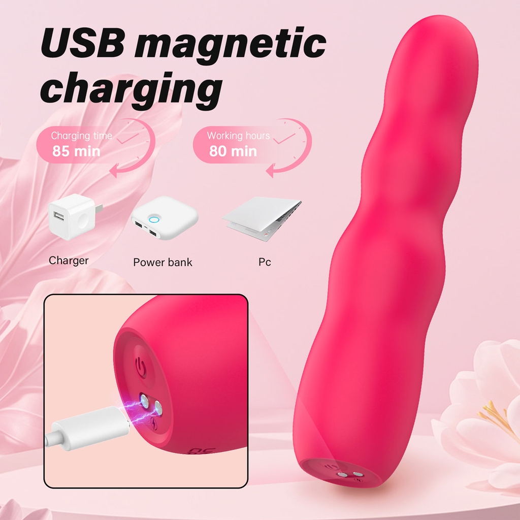 SMT3443 - Trứng rung mini cực mạnh dạng hạt có 10 chế độ dài 14.7cm