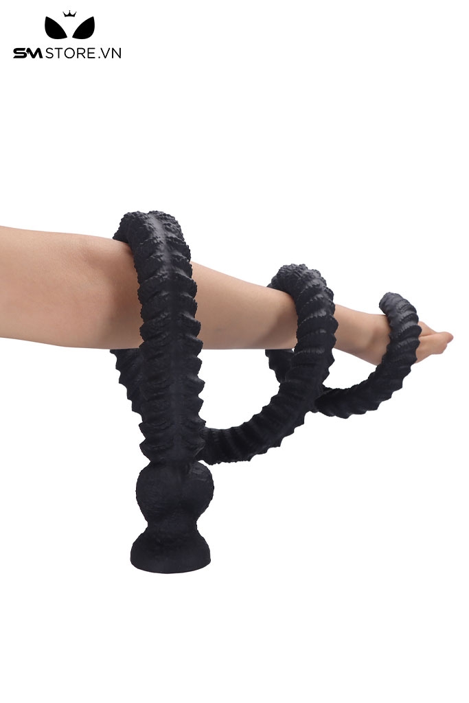 SMT3473 - Long anal dài 1m thiết kế dạng vân đốt có đế dính tường
